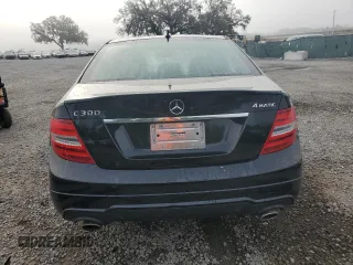 2013 Mercedes-Benz C 300 Sport with VIN WDDGF8AB9DR293254, listed as a Copart auction lot 51088535 with 131,314 mi miles and Salvage Title. Bid and sale history available at DreamBid. Image 6.