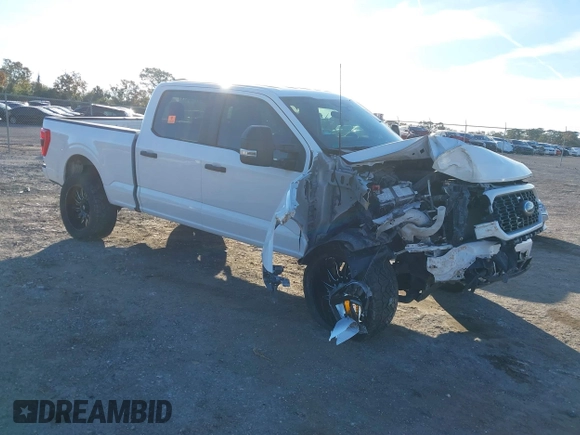 2023 Ford F-150 XL with VIN 1FTFW1E83PFA07321, listed as a IAAI auction lot 41132986 with 25,997 mi miles. Bid and sale history available at carsss.com. Image 1.