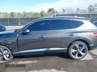 2025 Genesis GV80 Prestige with VIN KMUHEESC9SU247860, listed as a IAAI auction lot 41384609 with 1,819 mi miles and . Bid and sale history available at DreamBid. Image 14.