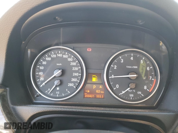 2007 BMW 3 Series 328xi with VIN WBAWC33587PD05936, listed as a Copart auction lot 71975674 with 203,431 mi miles and Clean Title. Bid and sale history available at DreamBid. Image 9.