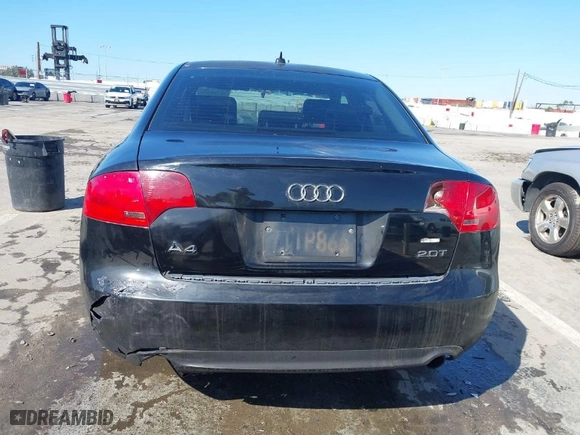 2008 Audi A4 2.0T with VIN WAUAF78E58A154637, listed as a IAAI auction lot 41750930 with 1 miles. Bid and sale history available at carsss.com. Image 6.