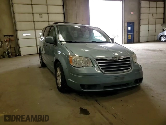 2009 Chrysler Town & Country Touring with VIN 2A8HR54X69R603995, listed as a Copart auction lot 49672995 with 199,440 mi miles and Non Repairable. Bid and sale history available at DreamBid. Image 12.