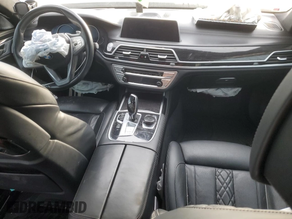 2018 BMW 7 Series 750i xDrive with VIN WBA7B0C56JG527160, listed as a Copart auction lot 44614404 with Not provided miles and . Bid and sale history available at DreamBid. Image 8.