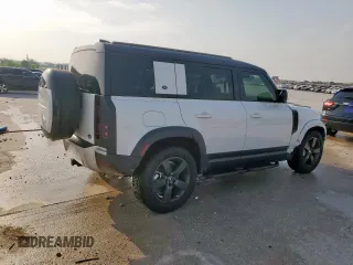 2020 Land Rover Defender SE with VIN SALEP7EU1L2028039, listed as a Copart auction lot 56897065 with 26,989 mi miles and Salvage title. Bid and sale history available at DreamBid. Image 3.