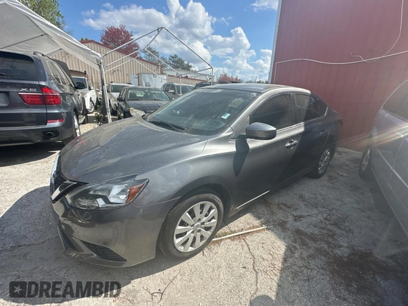 2017 Nissan Sentra SV with VIN 3N1AB7AP0HY230614, listed as a Copart auction lot 45164715 with 160,019 mi miles and Clean Title. Bid and sale history available at carsss.com. Image 2.