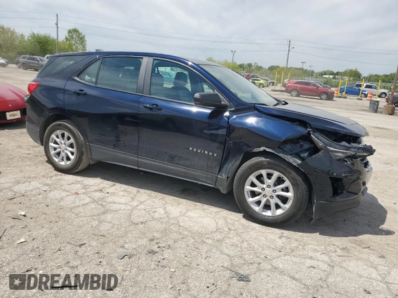 2021 Chevrolet Equinox LS z VIN 3GNAXHEV6MS128087, wystawiony jako Copart lot #55735225 z przebiegiem 24 368 mil mil oraz Szkoda całkowita • Salvage title. Historia ofert i sprzedaży dostępna na DreamBid. Obrazek 4.