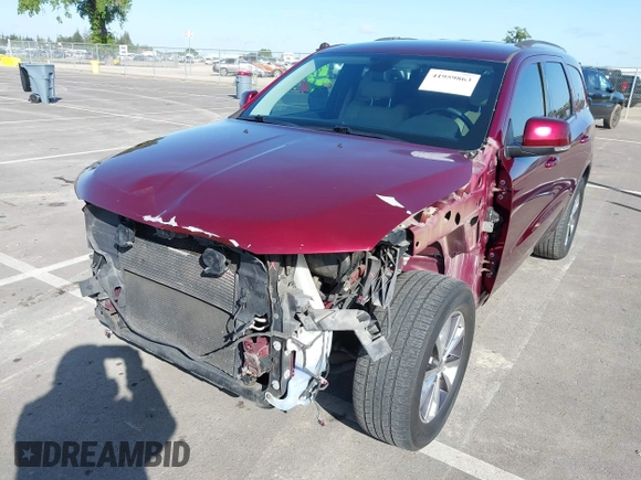 2016 Dodge Durango Limited with VIN 1C4RDHDG5GC459549, listed as a IAAI auction lot 41959863 with 93,760 mi miles. Bid and sale history available at carsss.com. Image 6.