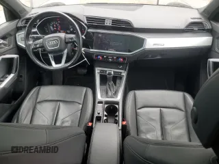 2021 Audi Q3 Premium with VIN WA1AUCF33M1100504, listed as a Copart auction lot 51975165 with 74,054 mi miles and Salvage Title. Bid and sale history available at carsss.com. Image 8.