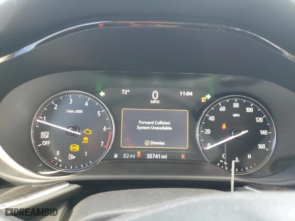 2021 Buick Envision Essence with VIN LRBFZNR45MD177482, listed as a Copart auction lot 49008564 with 35,741 mi miles and Salvage Title. Bid and sale history available at carsss.com. Image 9.