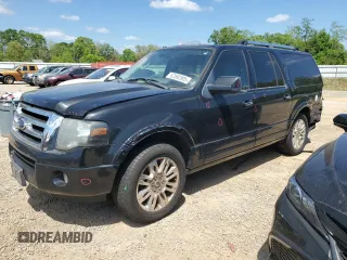 2012 Ford Expedition Max Limited with VIN 1FMJK1K55CEF28651, listed as a Copart auction lot 52592905 with Not provided miles and Salvage title. Bid and sale history available at DreamBid. Image 1.