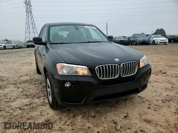 2012 BMW X3 28i with VIN 5UXWX5C57CL719631, listed as a Copart auction lot 51429585 with 196,283 mi miles and Salvage Title. Bid and sale history available at DreamBid. Image 11.