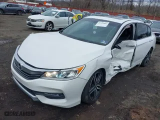 2017 Honda Accord Sedan Sport SE with VIN 1HGCR2F13HA300251, listed as a IAAI auction lot 41723852 with 144,720 mi miles. Bid and sale history available at carsss.com. Image 2.