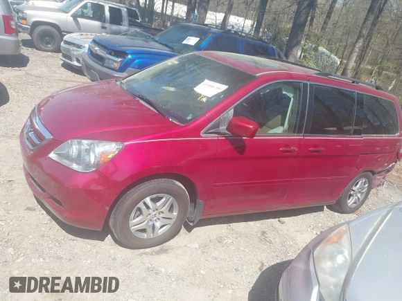 2005 Honda Odyssey EX-L with VIN 5FNRL38755B118345, listed as a IAAI auction lot 41806386 with 247,502 mi miles. Bid and sale history available at carsss.com. Image 15.