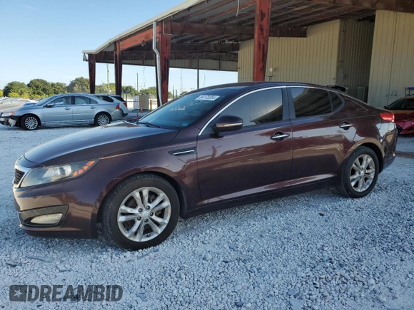 2013 Kia Optima LX with VIN 5XXGM4A76DG139737, listed as a Copart auction lot 84170304 with 141,849 mi miles and Salvage Title. Bid and sale history available at DreamBid. Image 1.