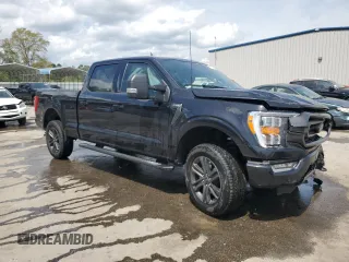2022 Ford F-150 XL с VIN 1FTFW1E50NFB06908, выставлен на аукционе Copart как лот 51687855 с пробегом 37 825 миль миль и Списание • Salvage title. История ставок и продаж доступна на DreamBid. Изображение 4.