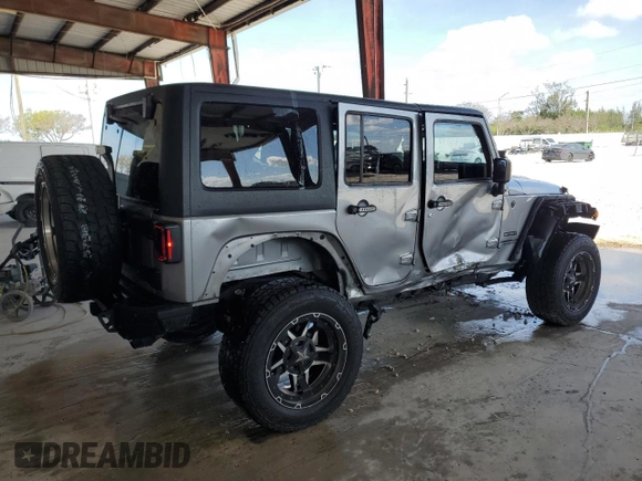 2016 Jeep Wrangler Unlimited Sport с VIN 1C4BJWDG5GL329916, выставлен на аукционе Copart как лот 55141825 с пробегом 54 074 миль миль и Списание • Salvage title. История ставок и продаж доступна на DreamBid. Изображение 3.