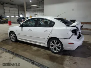 2007 Mazda Mazda3 s Touring with VIN JM1BK323371694277, listed as a Copart auction lot 53967735 with 296,776 mi miles and Salvage Title. Bid and sale history available at carsss.com. Image 2.
