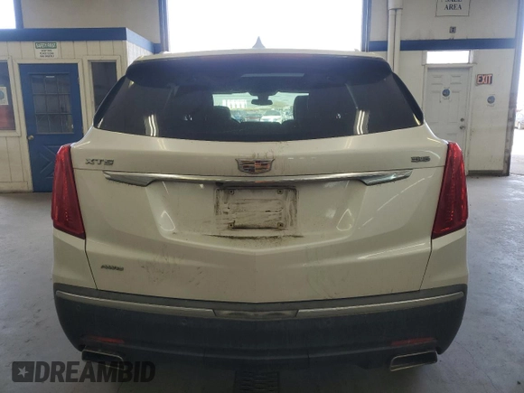 2017 Cadillac XT5 Premium Luxury AWD with VIN 1GYKNERS8HZ182429, listed as a Copart auction lot 53484205 with 133,859 mi miles and Salvage Title. Bid and sale history available at carsss.com. Image 6.
