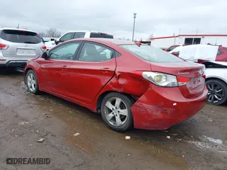 2011 Hyundai Elantra Ltd with VIN KMHDH4AE2BU149562, listed as a IAAI auction lot 41897923 with 169,346 mi miles. Bid and sale history available at carsss.com. Image 3.