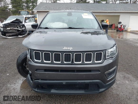 2020 Jeep Compass Sport z VIN 3C4NJCAB4LT253026, wystawiony jako IAAI lot #41897839 z przebiegiem 128 112 mil mil oraz . Historia ofert i sprzedaży dostępna na DreamBid. Obrazek 13.