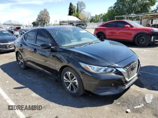 2022 Nissan Sentra SV with VIN 3N1AB8CV8NY271411, listed as a Copart auction lot 50575695 with 1,949 mi miles and Clean Title. Bid and sale history available at carsss.com. Image 4.