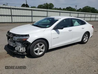 2017 Chevrolet Malibu LS with VIN 1G1ZB5ST4HF232463, listed as a Copart auction lot 52187465 with 132,094 mi miles and Salvage Title. Bid and sale history available at DreamBid. Image 1.