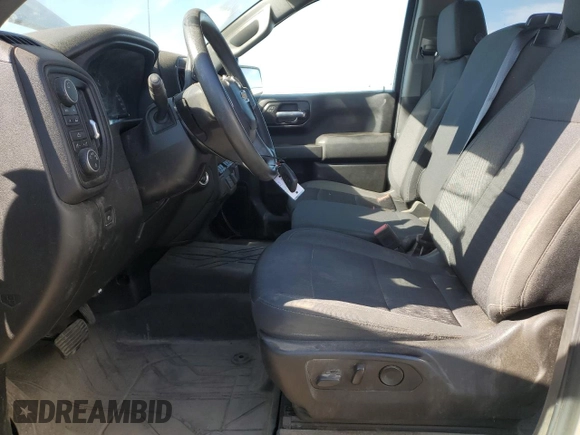 2022 Chevrolet Silverado 1500 Work Truck with VIN 1GCRDAED9NZ521332, listed as a Copart auction lot 54784165 with 108,955 mi miles and Salvage Title. Bid and sale history available at DreamBid. Image 7.