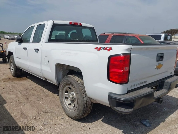 2019 Chevrolet Silverado 1500 LD Work Truck with VIN 2GCVKNEC7K1159458, listed as a IAAI auction lot 41895386 with 81,510 mi miles. Bid and sale history available at carsss.com. Image 3.