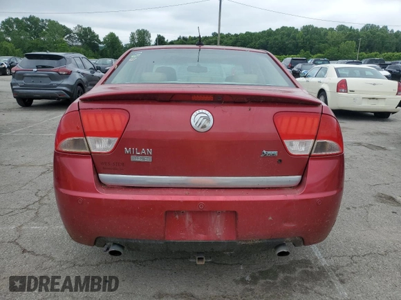 2010 Mercury Milan Premier z VIN 3MEHM0JGXAR654958, wystawiony jako Copart lot #58632555 z przebiegiem 231 571 mil mil oraz Nie do naprawy • Non repairable. Historia ofert i sprzedaży dostępna na DreamBid. Obrazek 6.