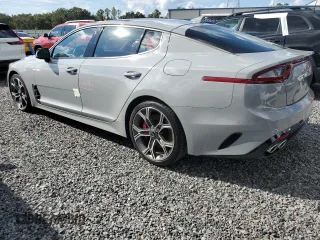 2020 Kia Stinger GT1 with VIN KNAE45LC2L6073852, listed as a Copart auction lot 73830204 with Not Provided miles and Salvage Title. Bid and sale history available at DreamBid. Image 2.