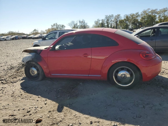 2012 Volkswagen Beetle 2.5L w/Sun PZEV with VIN 3VWJP7AT7CM619324, listed as a Copart auction lot 76794084 with 0 mi miles and Salvage Title. Bid and sale history available at carsss.com. Image 2.