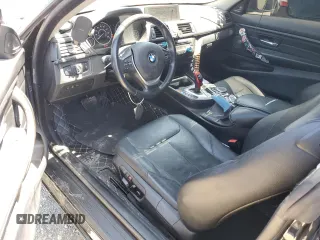 2015 BMW 4 Series 435i with VIN WBA3R1C51FK195536, listed as a Copart auction lot 57846985 with 105,626 mi miles and Salvage title. Bid and sale history available at DreamBid. Image 8.