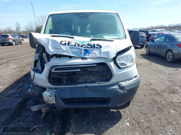 2016 Ford Transit Cargo Van with VIN 1FTYR1ZMXGKB36607, listed as a IAAI auction lot 41858002 with 1 mi miles. Bid and sale history available at carsss.com. Image 12.