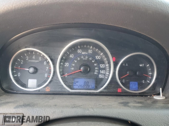 2008 Hyundai Veracruz GLS z VIN KM8NU13C08U052315, wystawiony jako Copart lot #53196095 z przebiegiem 268 997 mil mil oraz Szkoda całkowita • Salvage title. Historia ofert i sprzedaży dostępna na DreamBid. Obrazek 9.
