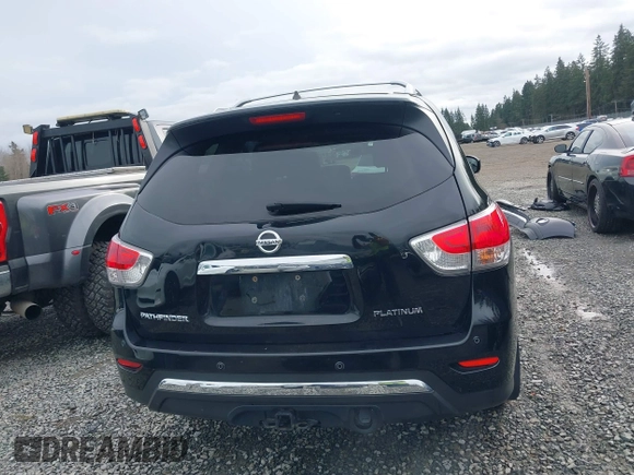 2014 Nissan Pathfinder SV with VIN 5N1AR2MN3EC665407, listed as a IAAI auction lot 41611941 with 94,894 mi miles. Bid and sale history available at carsss.com. Image 17.