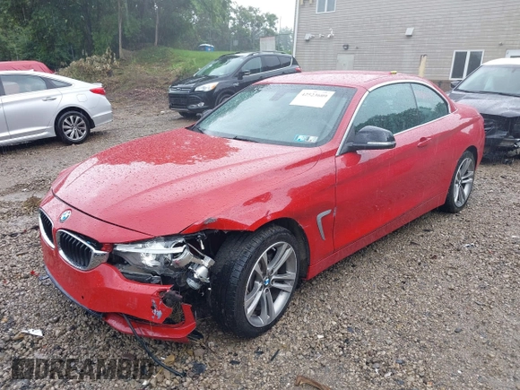 2015 BMW 4 Series 428i xDrive with VIN WBA3T1C53FP819938, listed as a IAAI auction lot 42523609 with 48,679 mi miles and . Bid and sale history available at DreamBid. Image 2.