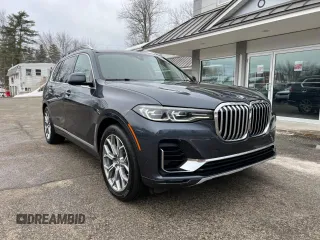 2020 BMW X7 xDrive40i with VIN 5UXCW2C0XL9C27572, listed as a Copart auction lot 47099815 with 99,426 mi miles and Clean Title. Bid and sale history available at carsss.com. Image 1.