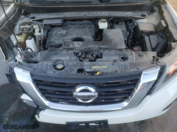 2020 Nissan Pathfinder S with VIN 5N1DR2AN6LC639625, listed as a Copart auction lot 41271424 with 24,185 mi miles and Salvage Title. Bid and sale history available at carsss.com. Image 12.
