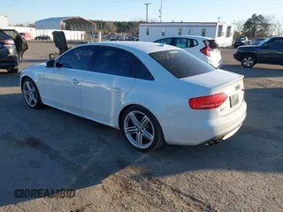 2012 Audi S4 Prestige with VIN WAUKGAFL7CA067976, listed as a IAAI auction lot 41815102 with 141,985 mi miles. Bid and sale history available at carsss.com. Image 3.