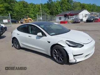 2021 Tesla Model 3 Long Range with VIN 5YJ3E1EB8MF943677, listed as a IAAI auction lot 36373517 with 23,726 mi miles and . Bid and sale history available at DreamBid. Image 12.
