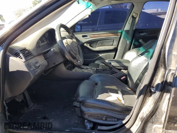 2002 BMW 3 Series 330i with VIN WBAEV53432KM22500, listed as a Copart auction lot 79308334 with 0 mi miles and Salvage Title. Bid and sale history available at carsss.com. Image 7.