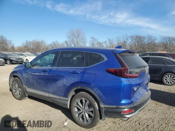 2021 Honda CR-V Touring z VIN 7FARW2H92ME013946, wystawiony jako Copart lot #83530704 z przebiegiem 53 479 mil mil oraz Szkoda całkowita • Salvage title. Historia ofert i sprzedaży dostępna na DreamBid. Obrazek 2.
