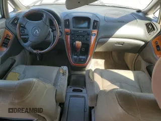 2002 Lexus RX 300 with VIN JTJGF10U220121425, listed as a Copart auction lot 77484364 with 282,394 mi miles and Salvage Title. Bid and sale history available at carsss.com. Image 8.