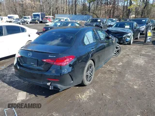 2022 Mercedes-Benz C 300 with VIN W1KAF4HBXNR044290, listed as a IAAI auction lot 41395266 with 14,134 mi miles and . Bid and sale history available at DreamBid. Image 4.