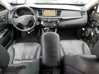 2015 Kia K900 Premium with VIN KNALU4D42F6026740, listed as a Copart auction lot 46062555 with 102,913 mi miles and Salvage Title. Bid and sale history available at carsss.com. Image 8.