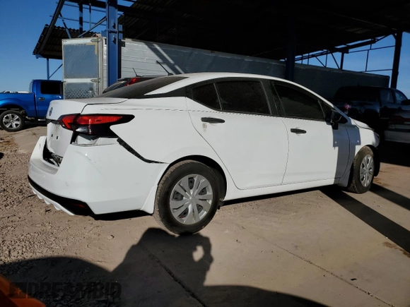 2021 Nissan Versa S with VIN 3N1CN8DV1ML923683, listed as a Copart auction lot 46352195 with 68,026 mi miles and Salvage Title. Bid and sale history available at carsss.com. Image 3.