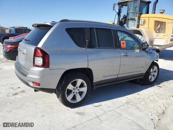2016 Jeep Compass Sport with VIN 1C4NJDBB5GD713455, listed as a Copart auction lot 49665395 with 139,844 mi miles and Salvage Title. Bid and sale history available at carsss.com. Image 3.
