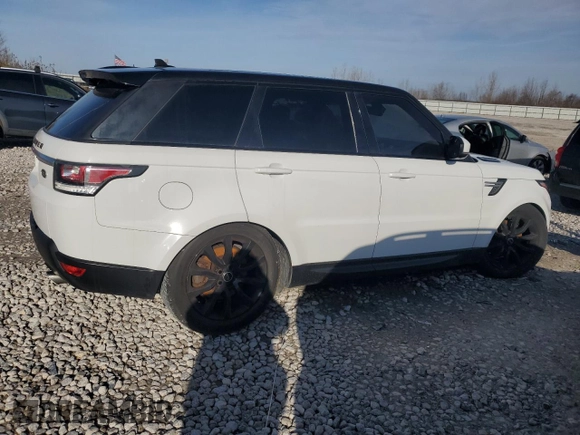 2016 Land Rover Range Rover Sport HSE with VIN SALWR2VFXGA634583, listed as a Copart auction lot 49899235 with 118,534 mi miles and Clean Title. Bid and sale history available at DreamBid. Image 3.