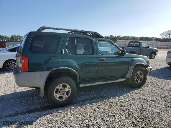 2001 Nissan Xterra XE with VIN 5N1ED28T71C528411, listed as a Copart auction lot 43587275 with 264,757 mi miles and Salvage Title. Bid and sale history available at carsss.com. Image 3.