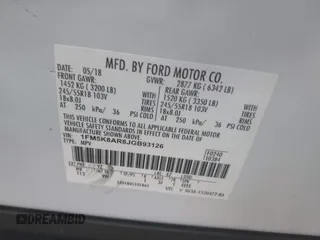 2018 Ford Police Interceptor Utility z VIN 1FM5K8AR8JGB93126, wystawiony jako IAAI lot #41642960 z przebiegiem 64 650 mil mil oraz . Historia ofert i sprzedaży dostępna na DreamBid. Obrazek 9.